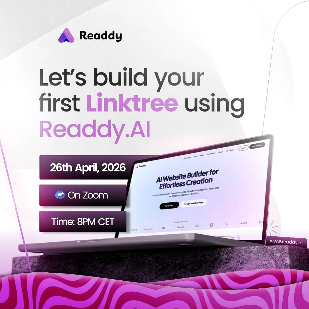 🚀 Let's Build Your First Linktree Using Readdy.AI